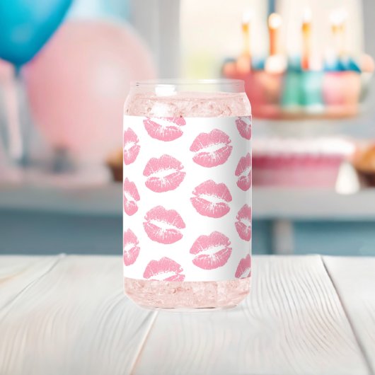 Lèvres Roses, Motif De Lèvres, Rouge Rose, Baiser (Insitu (Baby Shower))