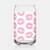 Lèvres Roses, Motif De Lèvres, Rouge Rose, Baiser (Gauche)