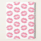 Lèvres Roses, Motif De Lèvres, Rouge Rose, Baiser (Dos)