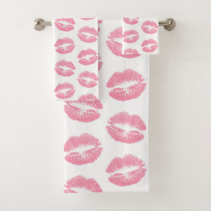 Lèvres Roses, Motif De Lèvres, Rouge Rose, Baiser