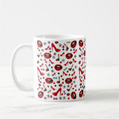 Lèvres rouge à lèvres talons Mug (Gauche)