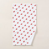 Lèvres Rouges (Serviette à main)