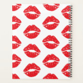 Lèvres Rouges, Rouge, Motif Des Lèvres, Votre Nom (Dos)