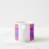 Lèvres vibrantes Espresso Mug (Dos)