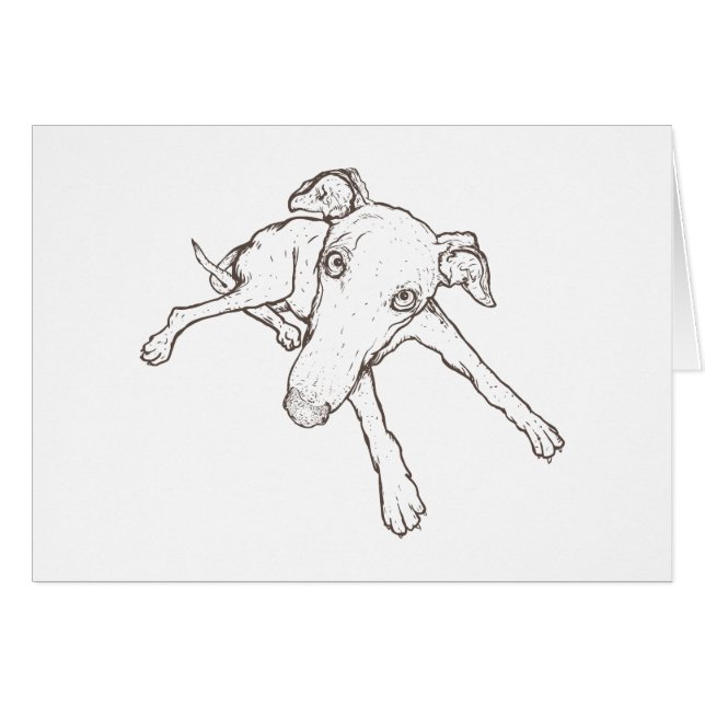 Lévrier (Devant horizontal)