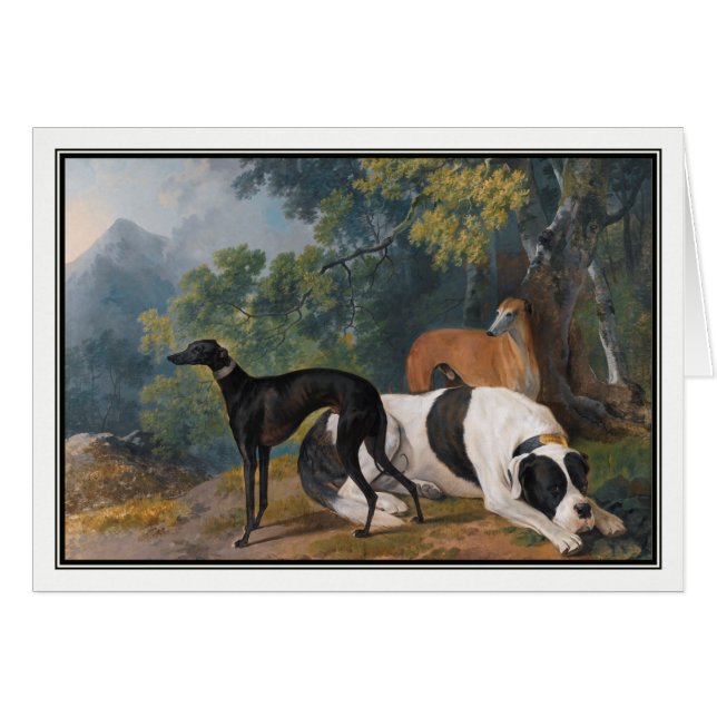 Lévriers et mastiff par Sawrey Gilpin (Devant horizontal)