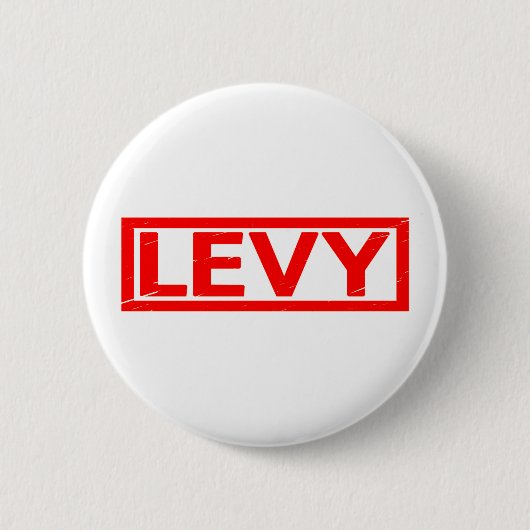 Levy Stamp Ronde Button 5,7 Cm (Voorkant)