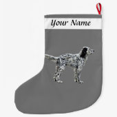 Lewellin Setter Grote Kerstsok (Achterkant)