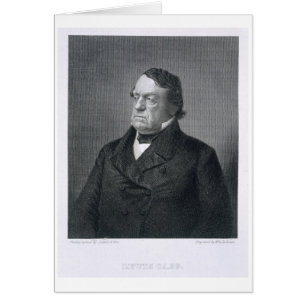 Lewis Cass, gravée par William G. Jackman (fl.c.1