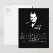 Lewis "Chesty" Puller Briefkaart (Voorkant / Achterkant)