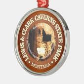 Lewis & Clark Caverns SP Metalen Ornament (Links)