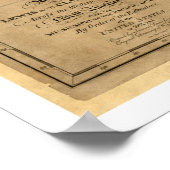 Lewis & Clark Expedition Map - 1804 Poster (Hoek)