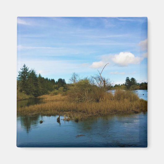 Lewis & Clark River, Oregon Magneet (Voorkant)