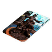 Lewis & Clark Statue, Fort Clatsop, Oregon Magneet (Linkerzijde)