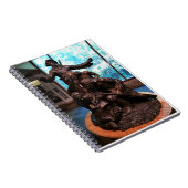 Lewis & Clark Statue, Fort Clatsop, Oregon Notitieboek (Rechterzijde)