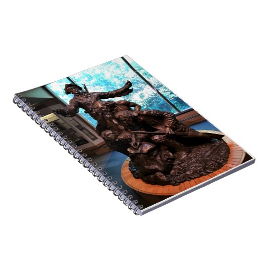 Lewis & Clark Statue, Fort Clatsop, Oregon Notitieboek (Rechterzijde)