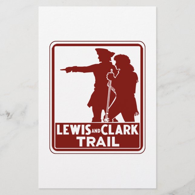Lewis & Clark, Traffic Guide Sign, Verenigde State (Voorkant)