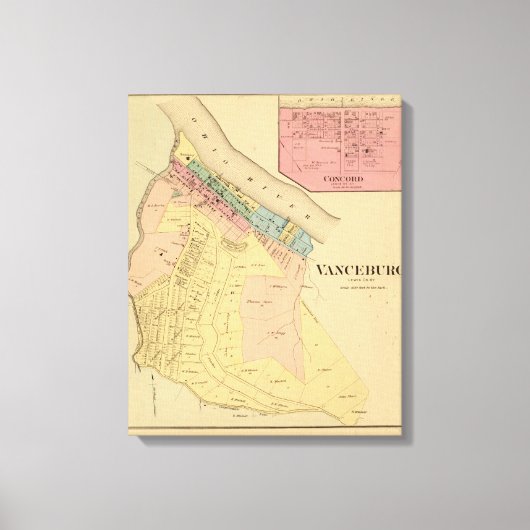 Lewis County Canvas Afdruk (Voorkant)