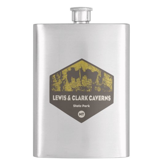 Lewis en Clark Caverns State Park Montana Flacon (Voorkant)
