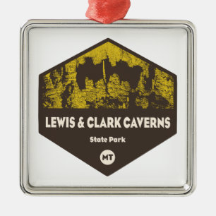 Lewis en Clark Caverns State Park Montana Metalen Ornament