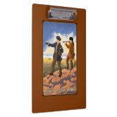 Lewis en Clark die het Westen verkennen Klembord (Rechts)