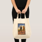 Lewis en Clark Exploring the West Tote Bag (Voorkant (product))