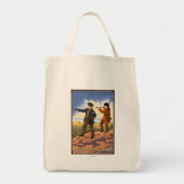 Lewis en Clark Exploring the West Tote Bag (Voorkant)