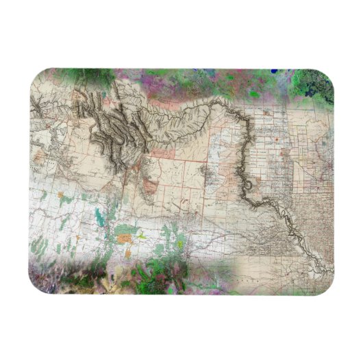 Lewis en Clark Magneet (Horizontaal)