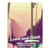 Lewis en Clark National en State Park poster (Voorkant)