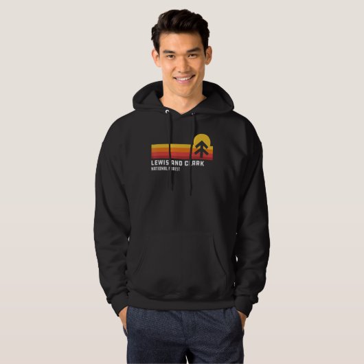 Lewis en Clark National Forest Grote Herfsten Mont Hoodie (Voorkant volledig)