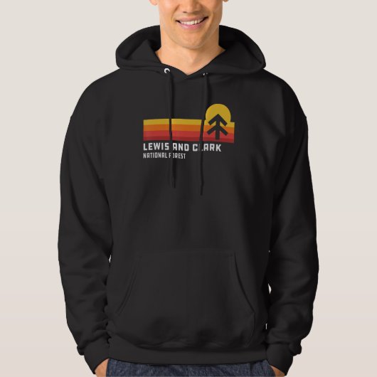Lewis en Clark National Forest Grote Herfsten Mont Hoodie (Voorkant)