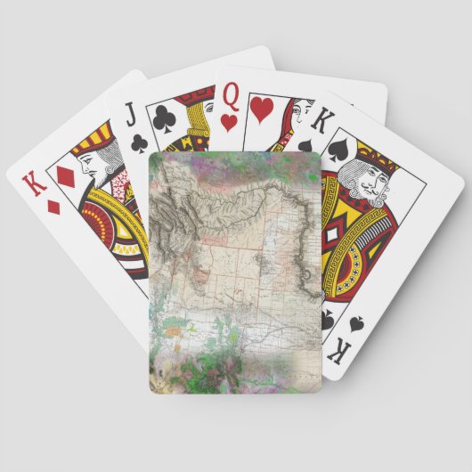 Lewis en Clark Pokerkaarten (Achterkant)