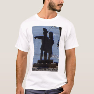 Lewis en Clark-shirt, bier zoeken T-shirt