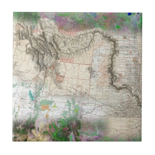 Lewis en Clark Tegeltje (Voorkant)