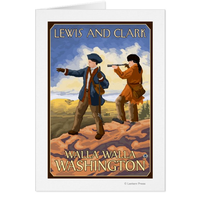 Lewis et Clark - Walla Walla, Washington (Devant)