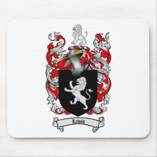 Lewis Family Crest - Lewis Coat of Arms Muismat