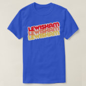 Lewisham Retro Stack T-shirt (Design voorkant)