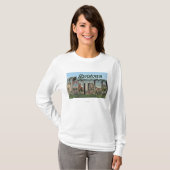 Lewiston, Montana T-shirt (Voorkant volledig)
