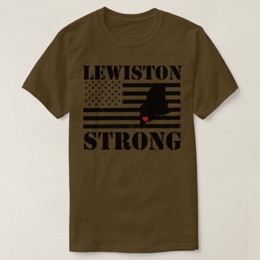 Lewiston Strong TShirt (Design devant)