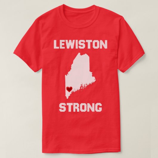 Lewiston Strong TShirt 3 (Design devant)
