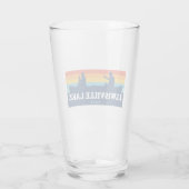 Lewisville Lake Texas Canoe Glas (Achterkant)