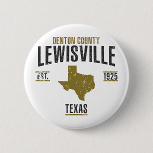 Lewisville Ronde Button 5,7 Cm
