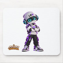 Lex Cool Futuristische AI Robot Gaming Muismat