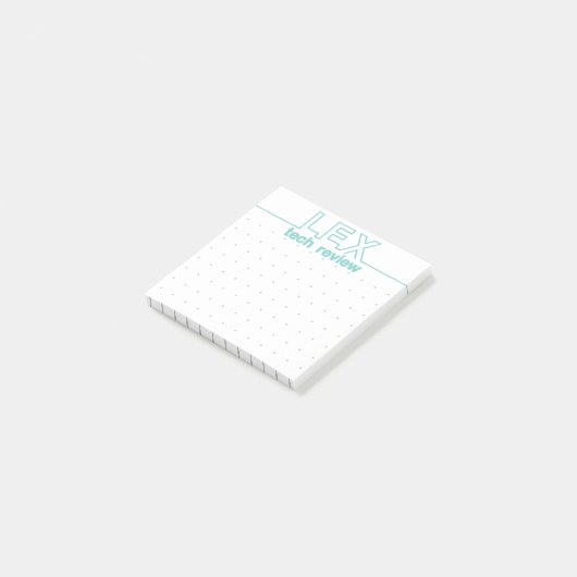 Lex Review - Aangepast ontwerp Post-it® Notes (Schuin)