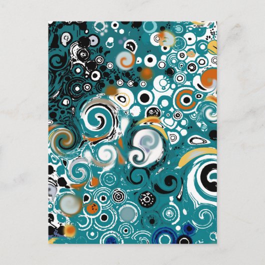 LEXA - ABSTRACT BRIEFKAART (Voorkant)