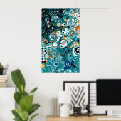 LEXA - Poster Abstrait (Bureau à domicile)