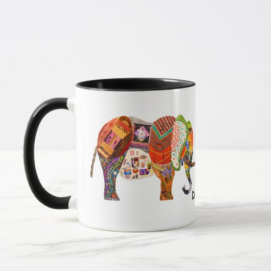 LexArt Creëer werkt ellephant-Mok samen Mok (Links)