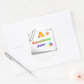 L'excellent travail A+ Autocollant (Enveloppe)