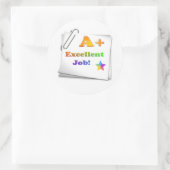 L'excellent travail A+ Autocollant (Sac)