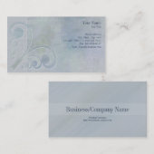 L'exécutif courbe le carte de visite léger (Devant / Derrière)